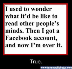 I used to wonder - read minds