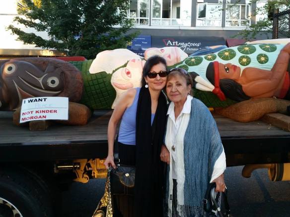 Standing tall, for Standing Rock and all our ancestral lands